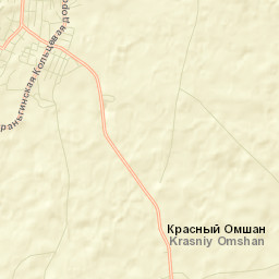 Paran’ginskiy Rayon Street Map