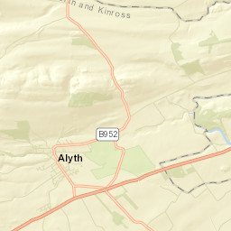 Alyth Street Map