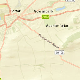 Forfar Street Map