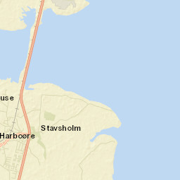 Harboøre Street Map