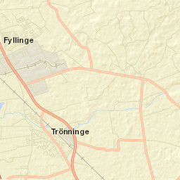 Trönninge Street Map