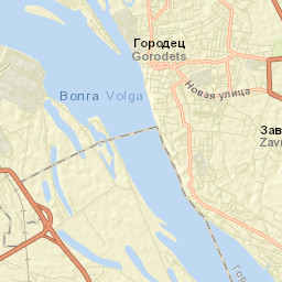 Gorodets Street Map