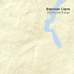 Verkhniye Sergi Street Map