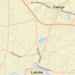 Laholm Street Map