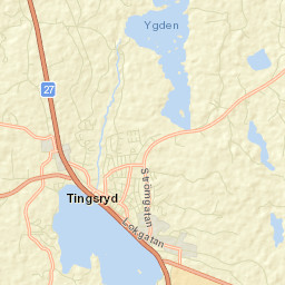 Tingsryd Street Map