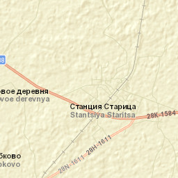 Stantsia Staritsa Street Map