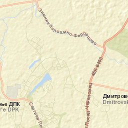 Shemëtovo Street Map