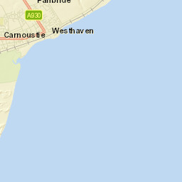 Carnoustie Street Map