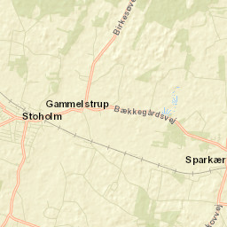 Stoholm Street Map