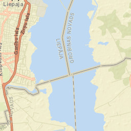 Liepāja Street Map