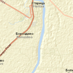 Staritskiy Rayon Street Map