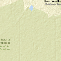 Kozlovo Street Map