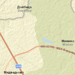 Spas-Zaulok Street Map