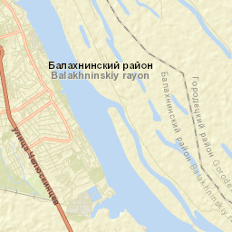 Novaya Balakhna Street Map