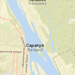 Sarapul Street Map