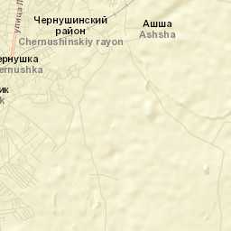 Chernushka Street Map