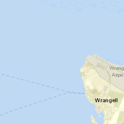 Wrangell Alaska Street Map