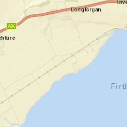 Longforgan Street Map
