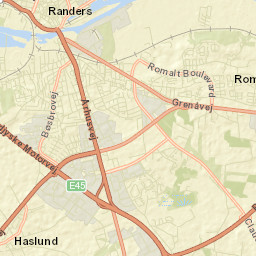 Randers Street Map