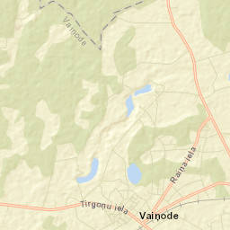Vaiņode Street Map