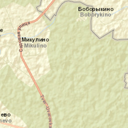 Mikulino Street Map