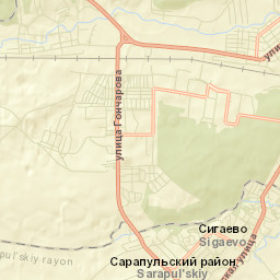 Sigayevo Street Map