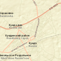 Kuyeda Street Map