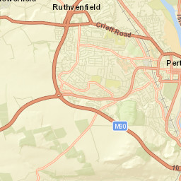 Perth Street Map