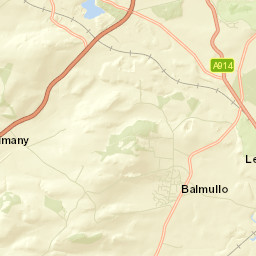 Balmullo Street Map