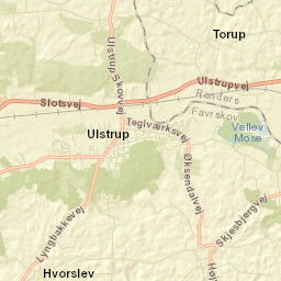 Ulstrup Street Map