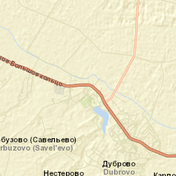 Novosin’kovo Street Map