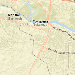 Martyush Street Map