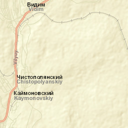 Vidim Street Map