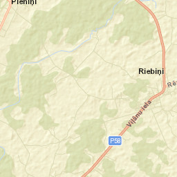 Riebiņi Street Map