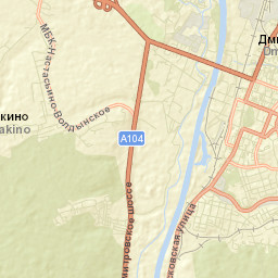 Dmitrov Street Map
