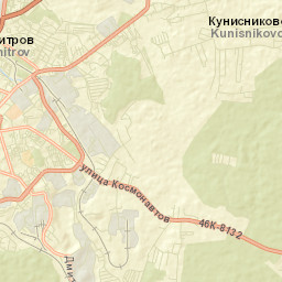 Dmitrovskiy Rayon Street Map