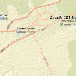 Kameshkovo Street Map