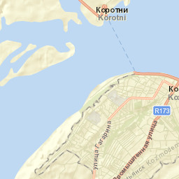 Koz’modem’yansk Street Map