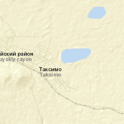 Taksimo Street Map
