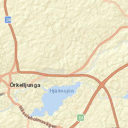 Örkelljunga Street Map