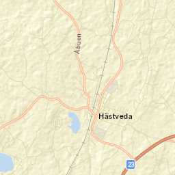 Hästveda Street Map