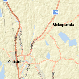 Olofström Street Map