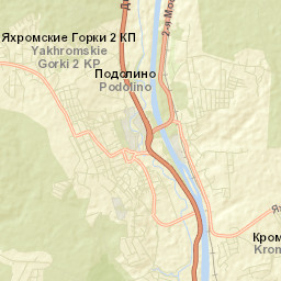 Yakhroma Street Map