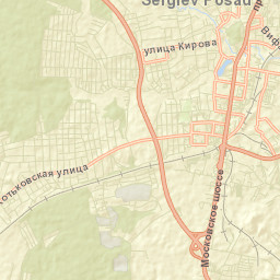 Semkhoz Street Map