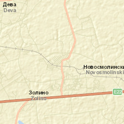 Novosmolinskiy Street Map