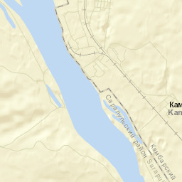 Kama Street Map