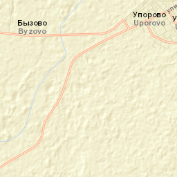 Uporovo Street Map