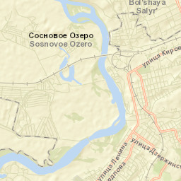 Achinsk Street Map