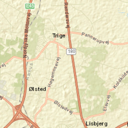 Trige Street Map