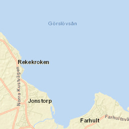 Jonstorp Street Map